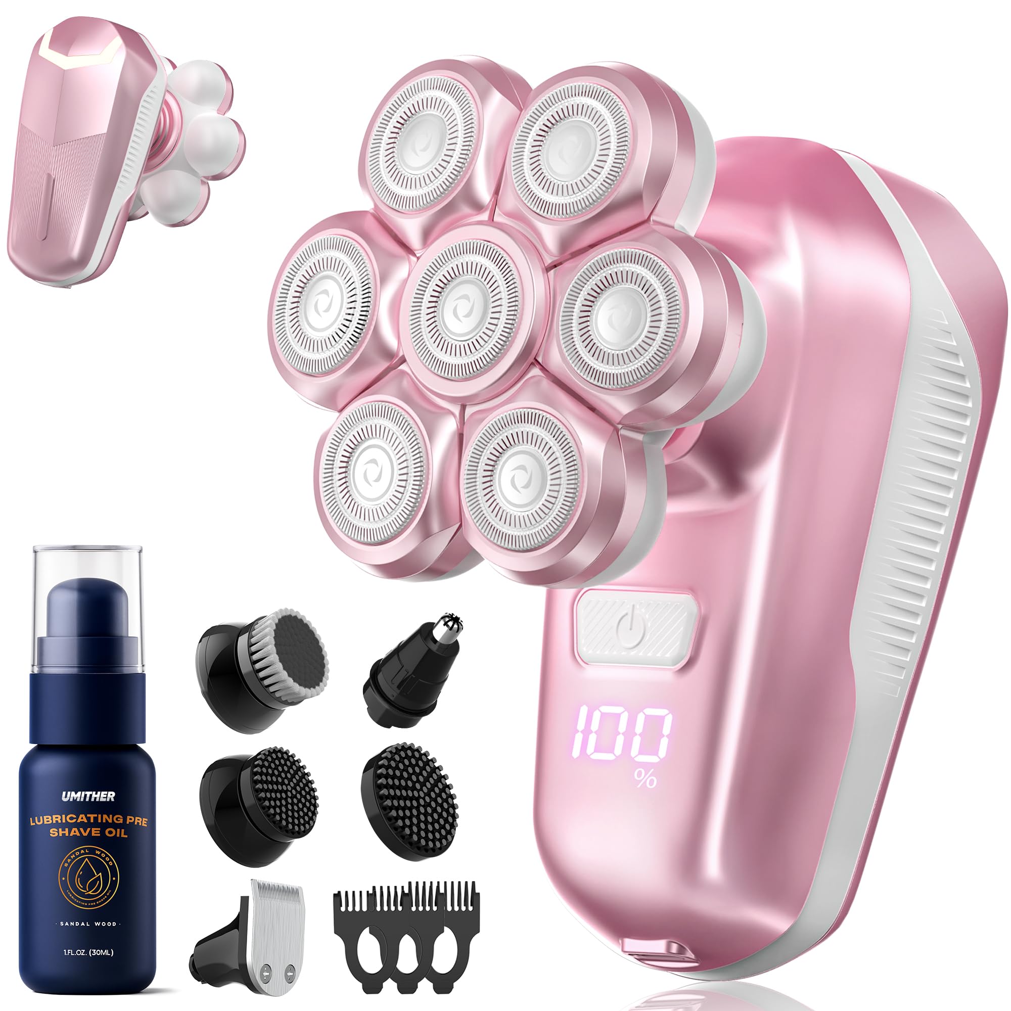 Amazon.com: Electric Shaver for Women, Electric Razor with 7D